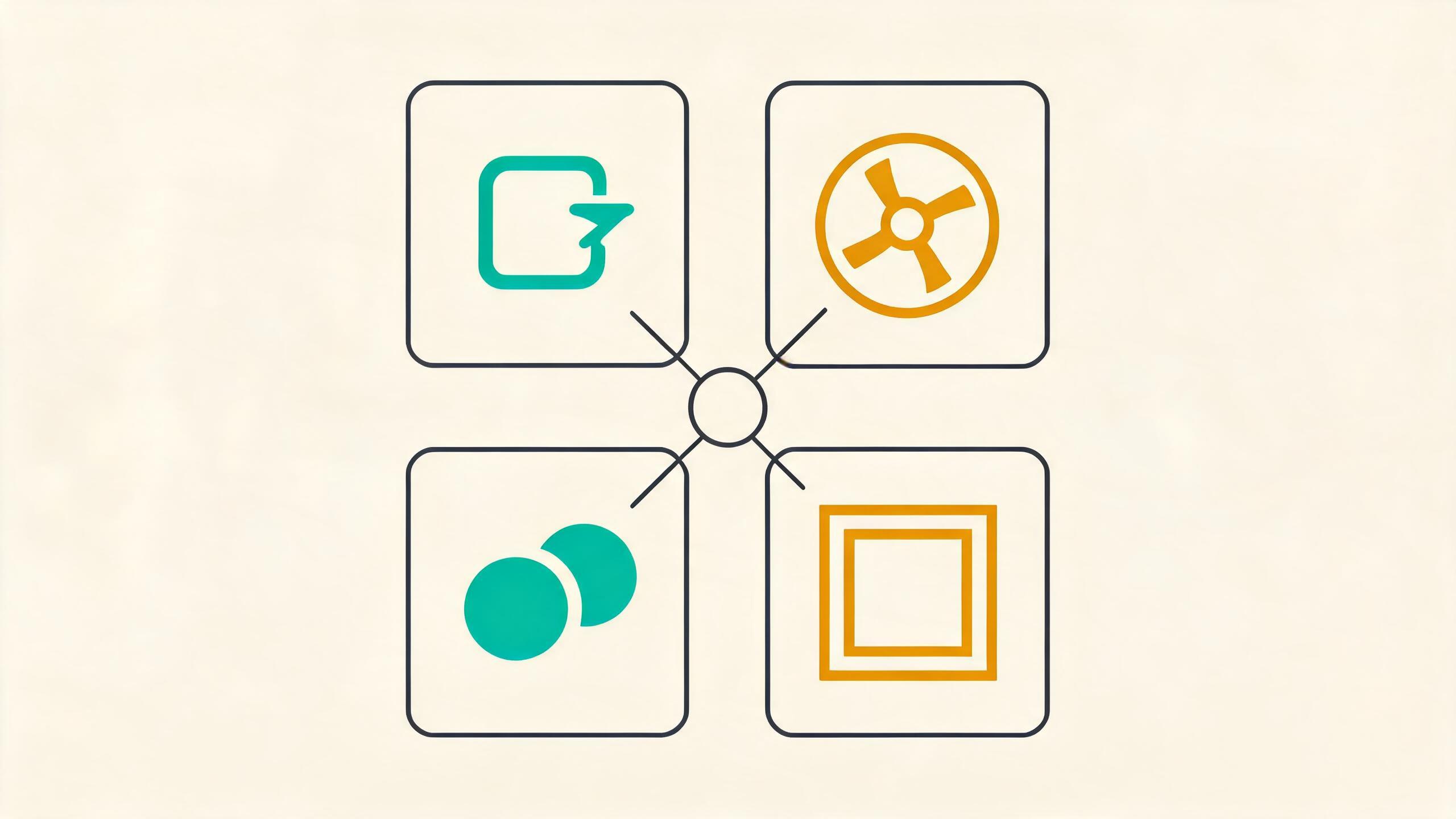 Schematic: four clinic profiles routed to different machine configuration priorities